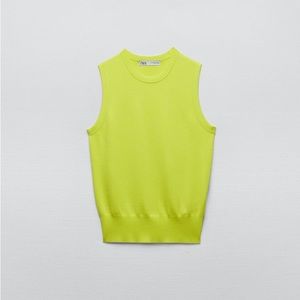 Zara Basic Knit Top